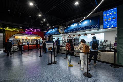 One World Café on North Campus.
