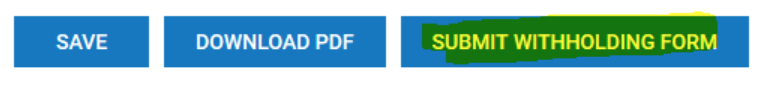 Withholding form submit button screenshot