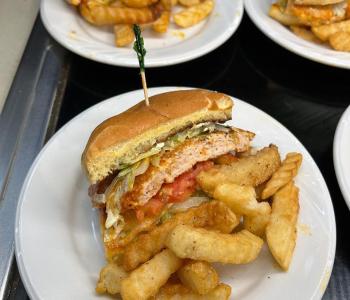 Chef Jason's featured dish at Governors Dining Center.