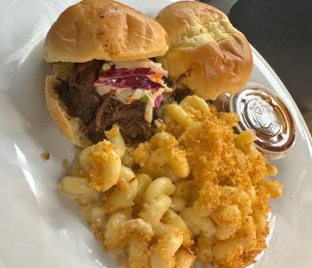 Chef Ryan's featured dish at One World Café. 