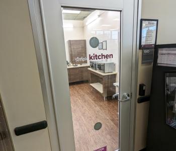 The door of Simple Kitchen at Main Street Market and Goodyear Dining Center.