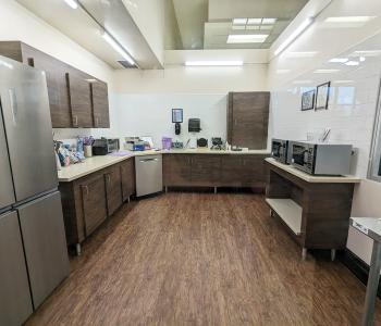 The inside of Simple Kitchen at Main Street Market and Goodyear Dining Center.