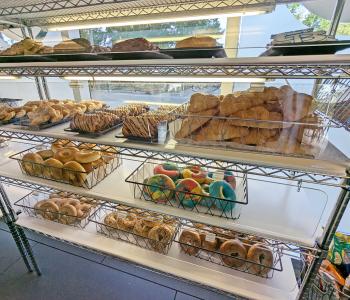 Bakery items at Bulls on the Run at Greiner Hall