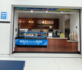 Right side of Seasons at Center for the Arts.